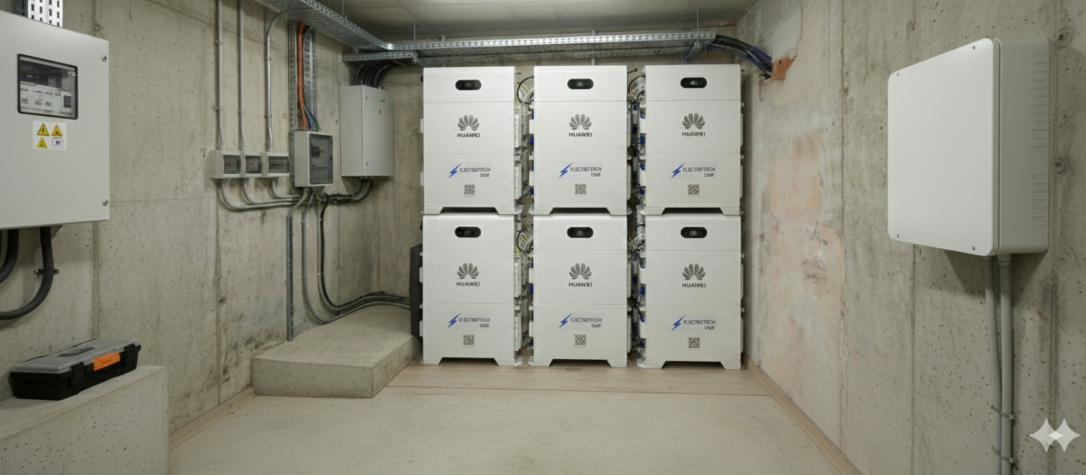 Electrotech - Stockage et Autoconsommation Huawei FusionSolar